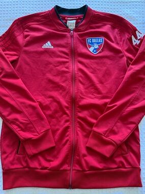 adidas Kids FC Dallas Red Track Jacket